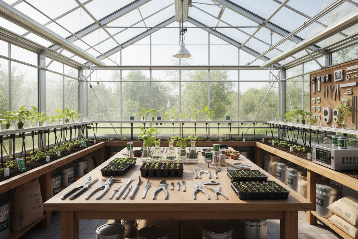 Equipamiento para Huertos y Jardinería Técnica