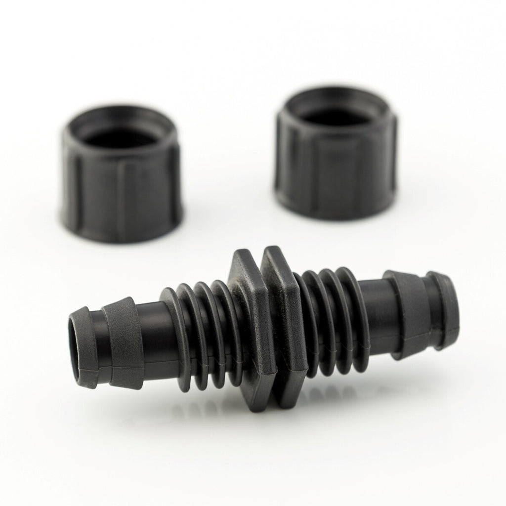 10X Conector Acoplamiento Manguera Reparación Sistema De Riego Tubo 17X17