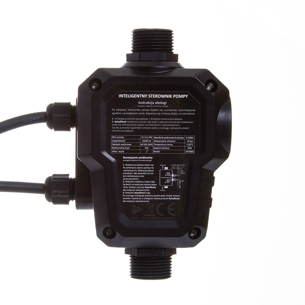 Automático Presostato Para Bomba Con Protección Contra Marcha En Seco 230V 10Bar