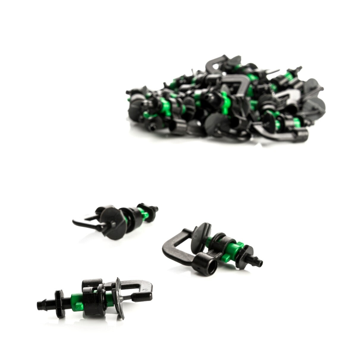 25X Sistema De Micro-Goteo Aspersor Rotativo Con Soporte 16Mm Sistema De Riego