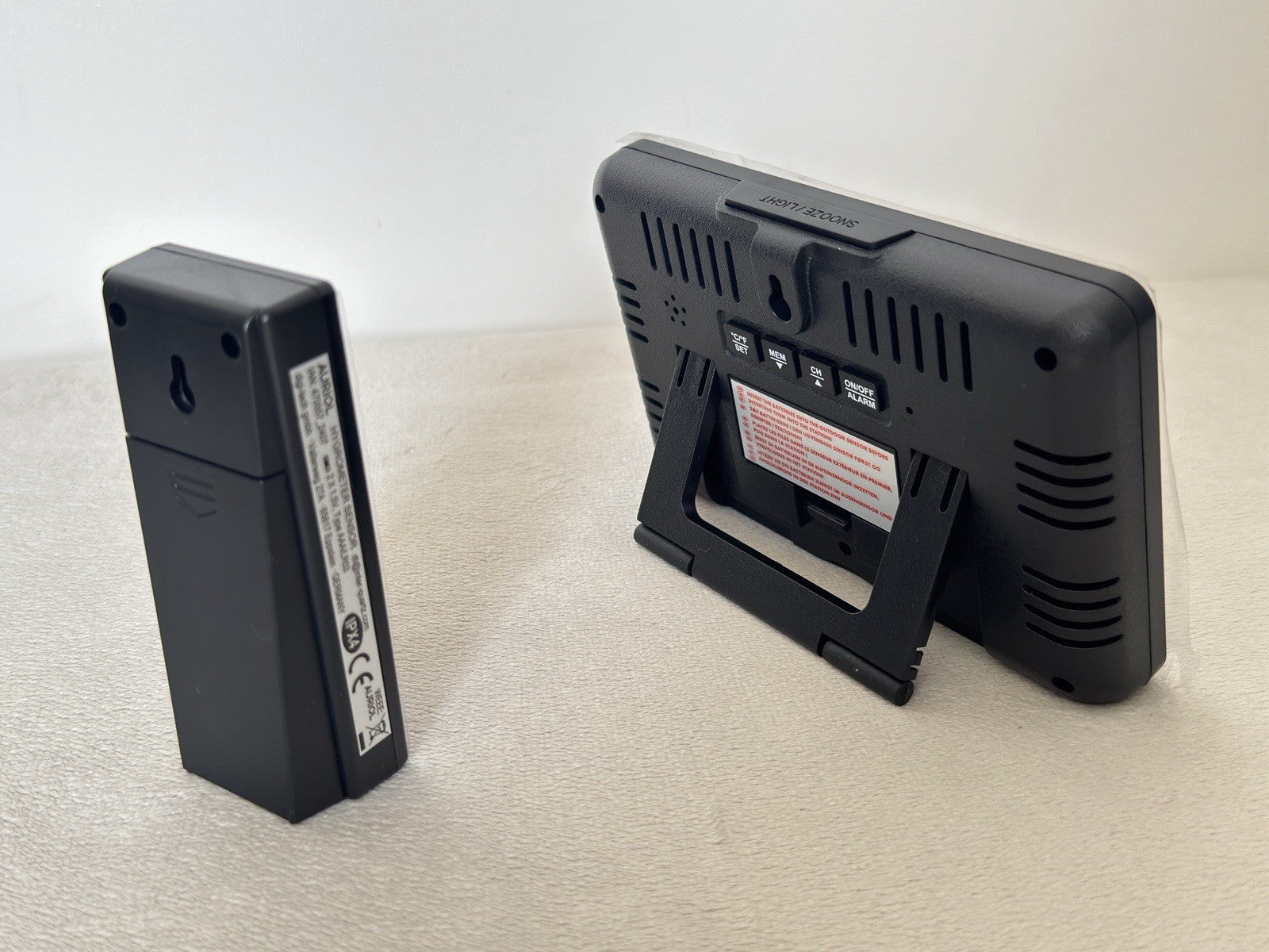 Estación Meteorológica Y Monitor De Ventilación Radiocontrolados Auriol