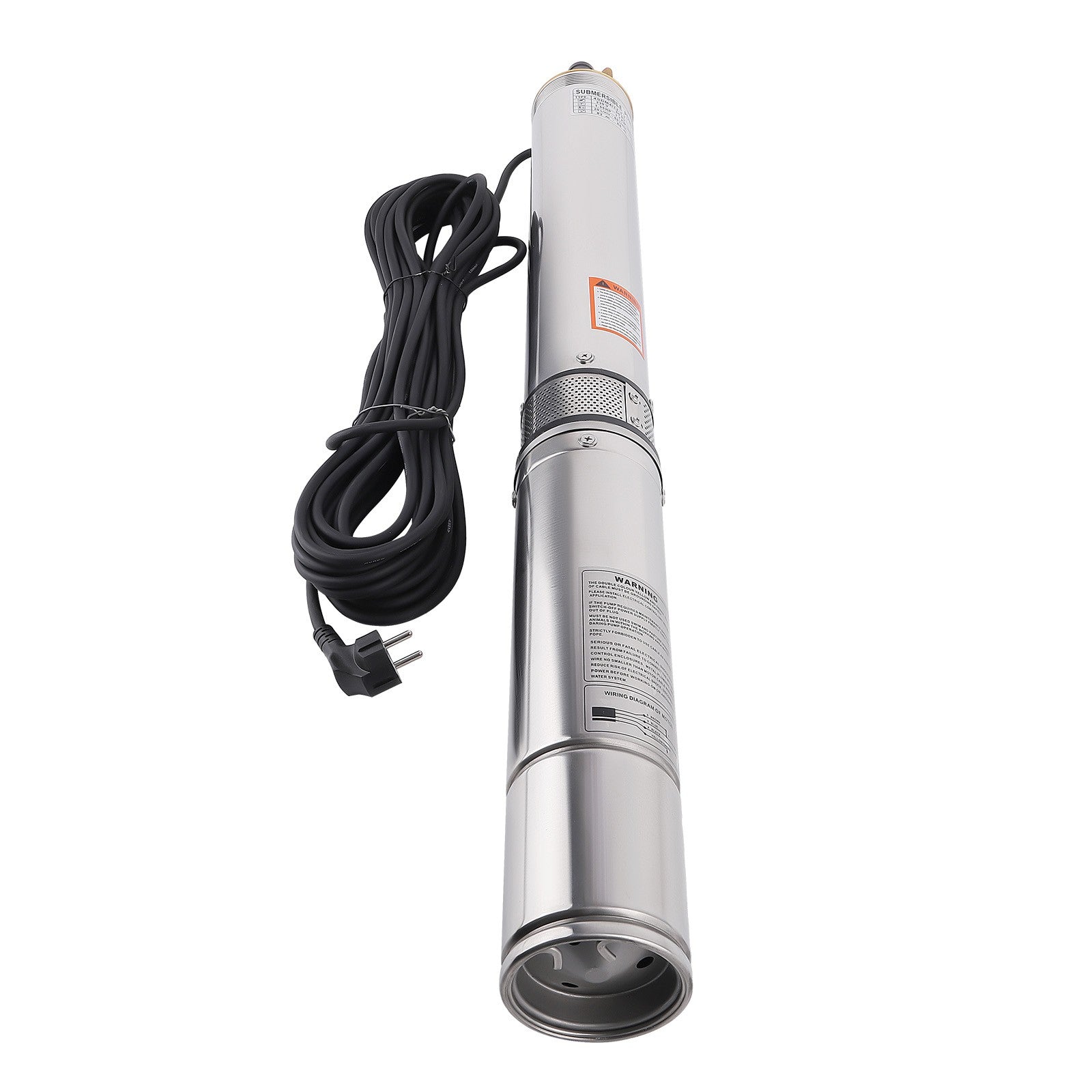 Bomba Agua Sumergible 1.1Kw 20M Cable for Riego Jardín Piscina 230V 50Hz