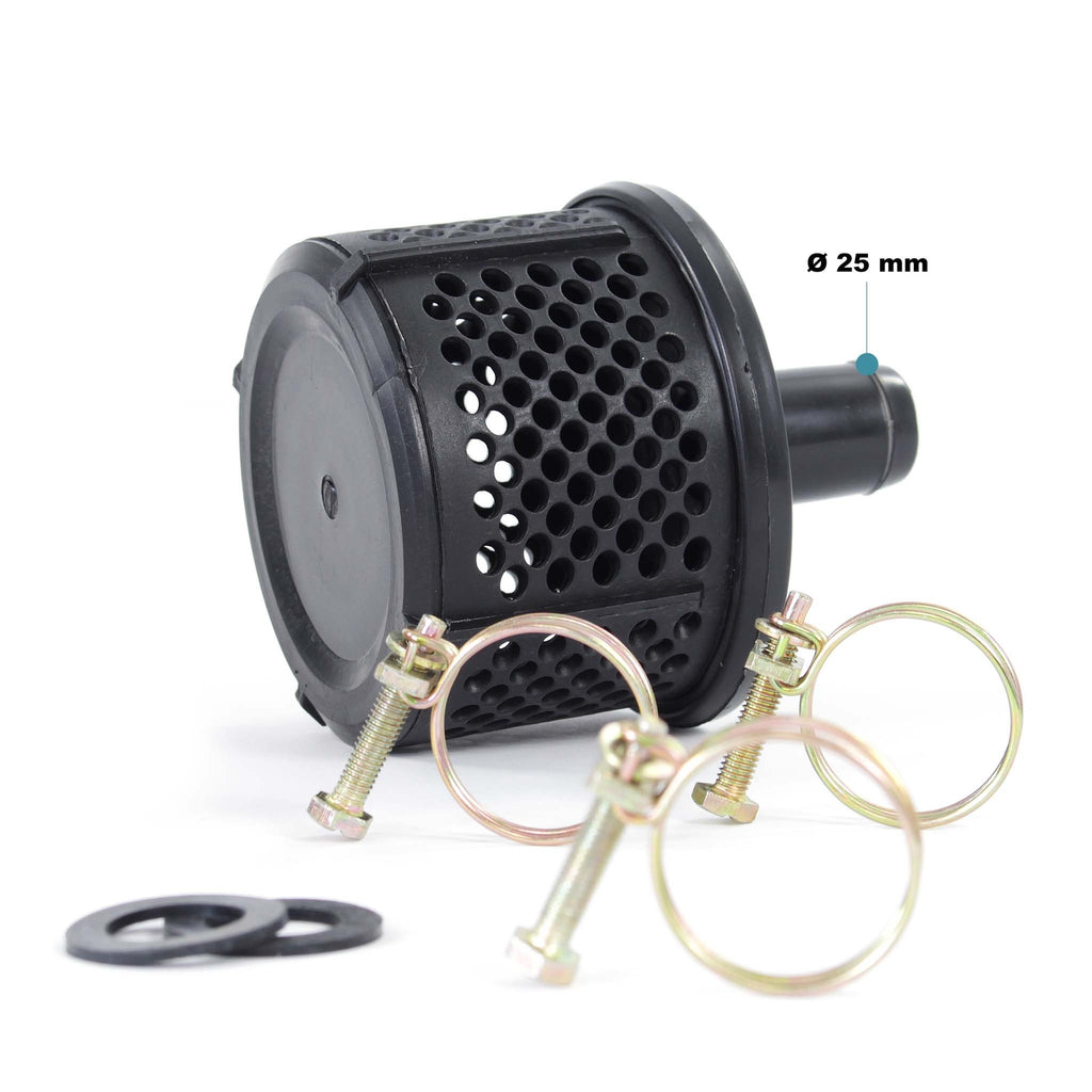 Wiltec Pompa Dell'Acqua a Benzina 1Kw 6.500 Rpm Pompa Da Giardino 8.000L/H