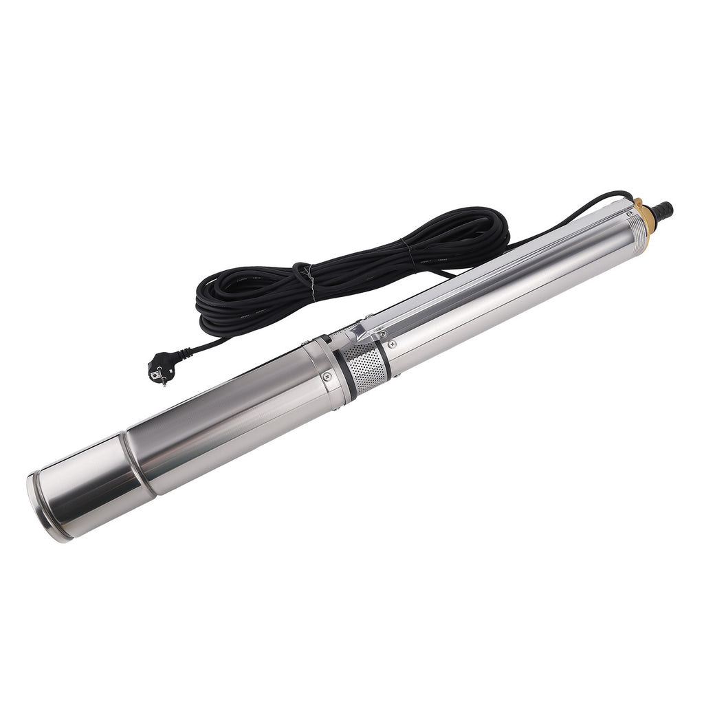 Bomba Agua Sumergible 1.1Kw 20M Cable for Riego Jardín Piscina 230V 50Hz