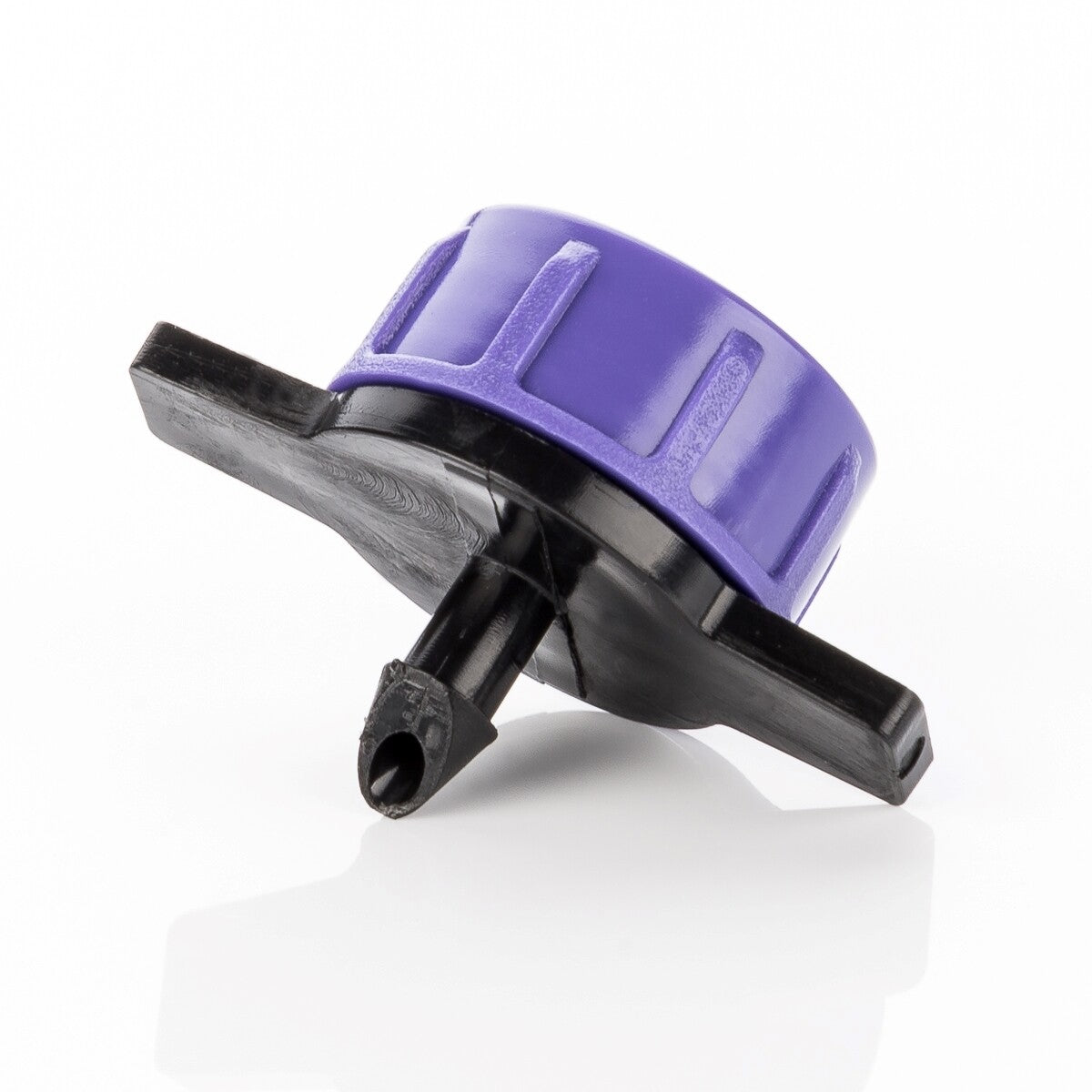 25X Micro Dripper Mini Goteador Jardín Riego Regulado De Presión Lila 12L/H