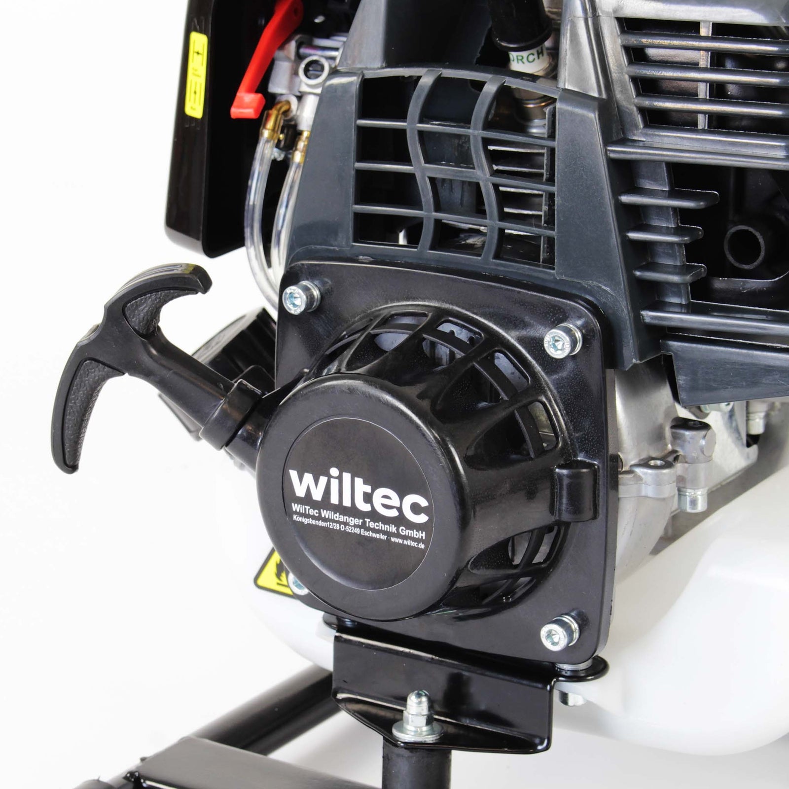 Wiltec Pompa Dell'Acqua a Benzina 1Kw 6.500 Rpm Pompa Da Giardino 8.000L/H