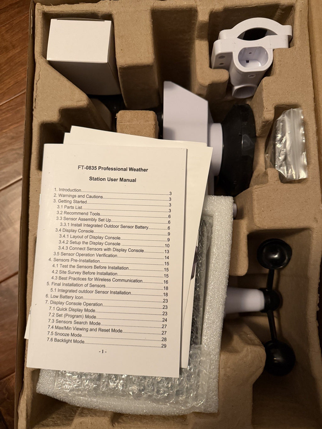 Estación Meteorológica Inalámbrica Sainlogic WS0835