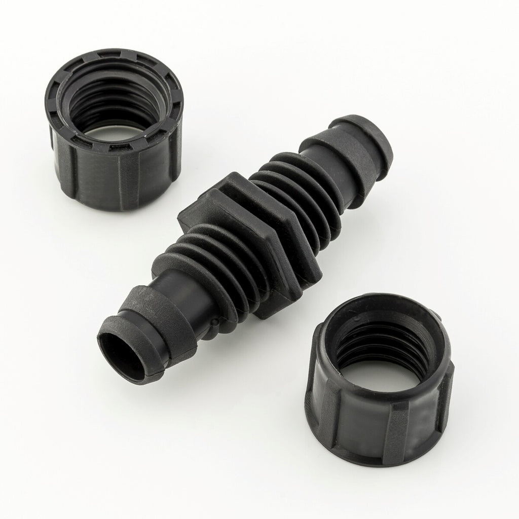 10X Conector Acoplamiento Manguera Reparación Sistema De Riego Tubo 17X17