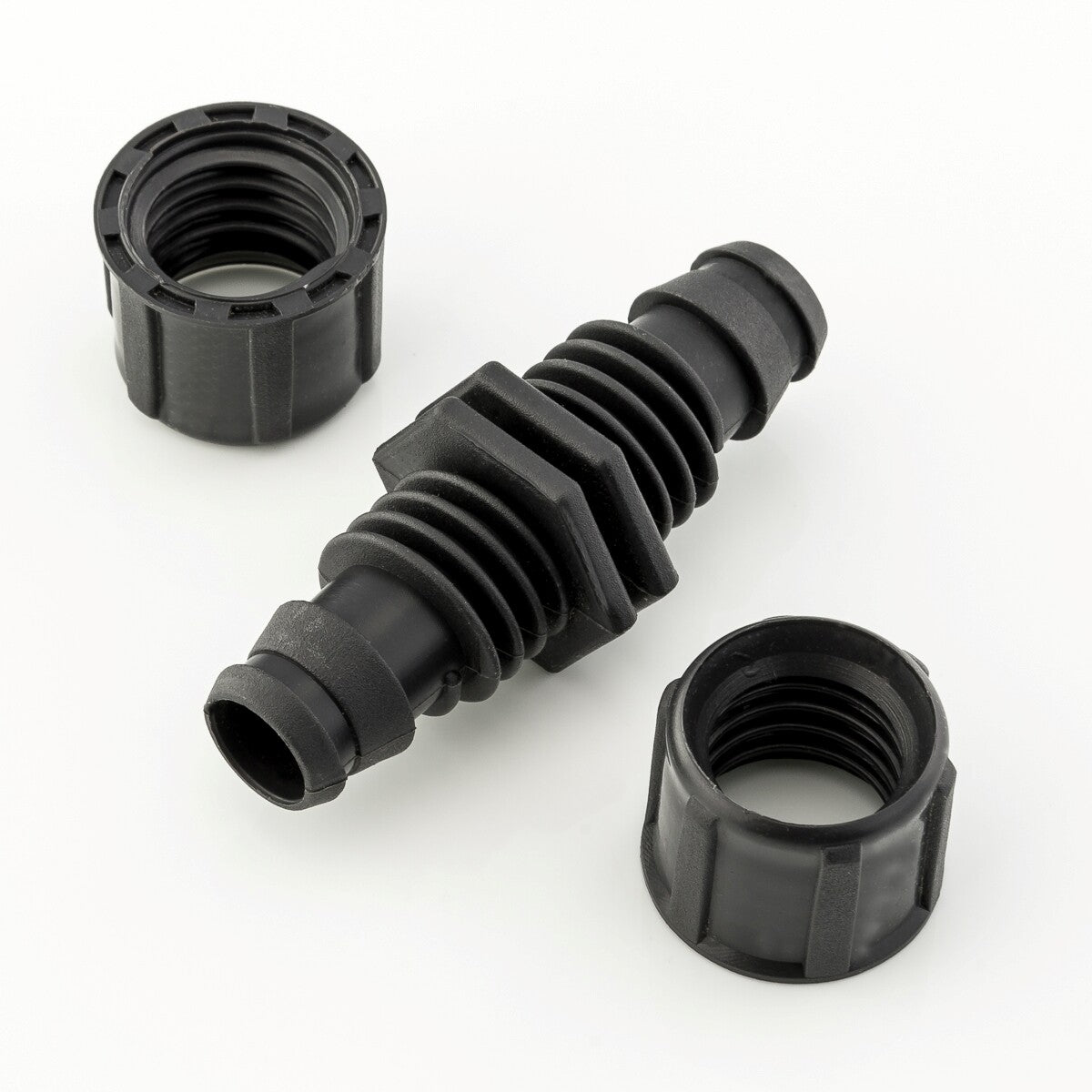 10X Conector Acoplamiento Manguera Reparación Sistema De Riego Tubo 17X17