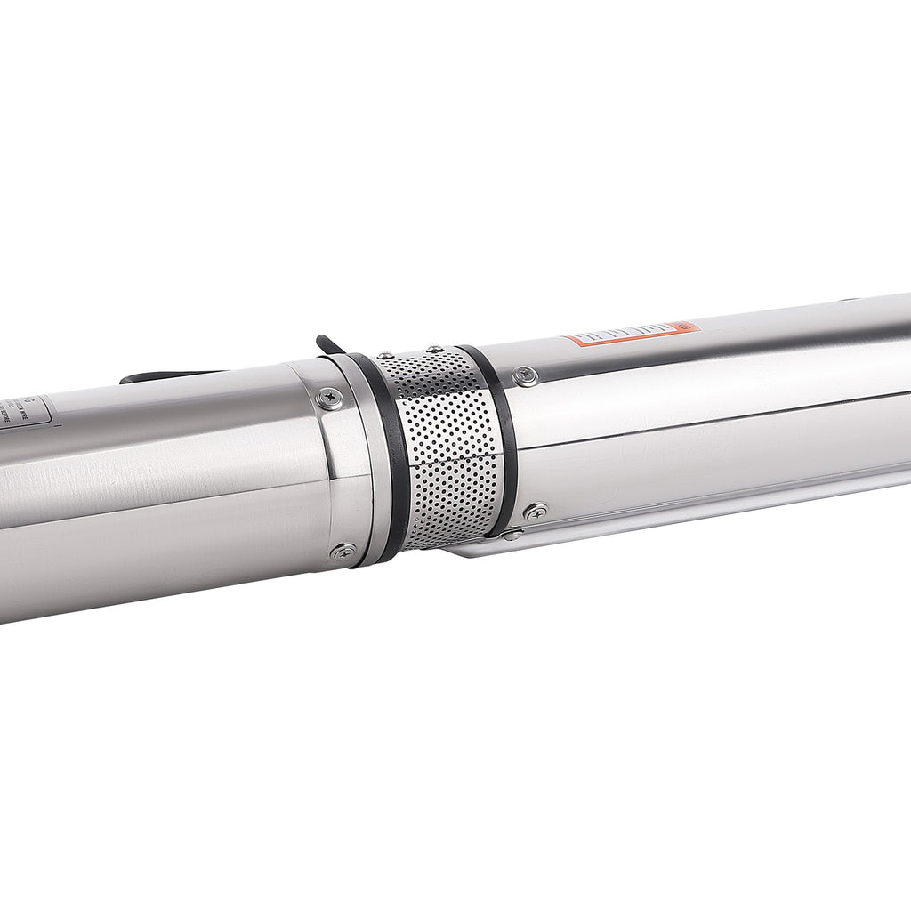 Bomba Agua Sumergible 1.1Kw 20M Cable for Riego Jardín Piscina 230V 50Hz