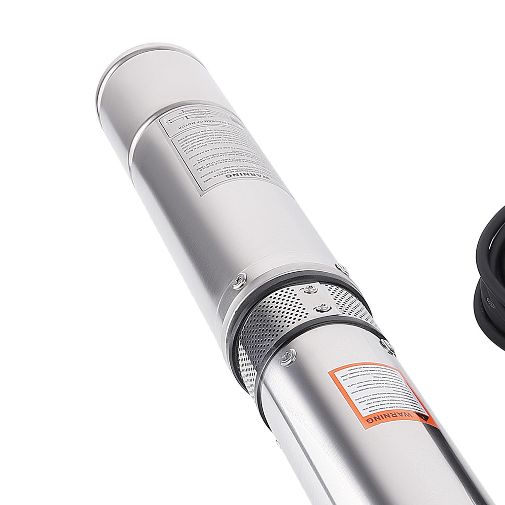 Bomba Agua Sumergible 1.1Kw 20M Cable for Riego Jardín Piscina 230V 50Hz