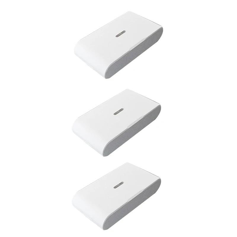 3Pcs 433Mhz Wireless Vibration Glass Break Detector Adjustable Sensitivity Compatible Withalarm Systems B