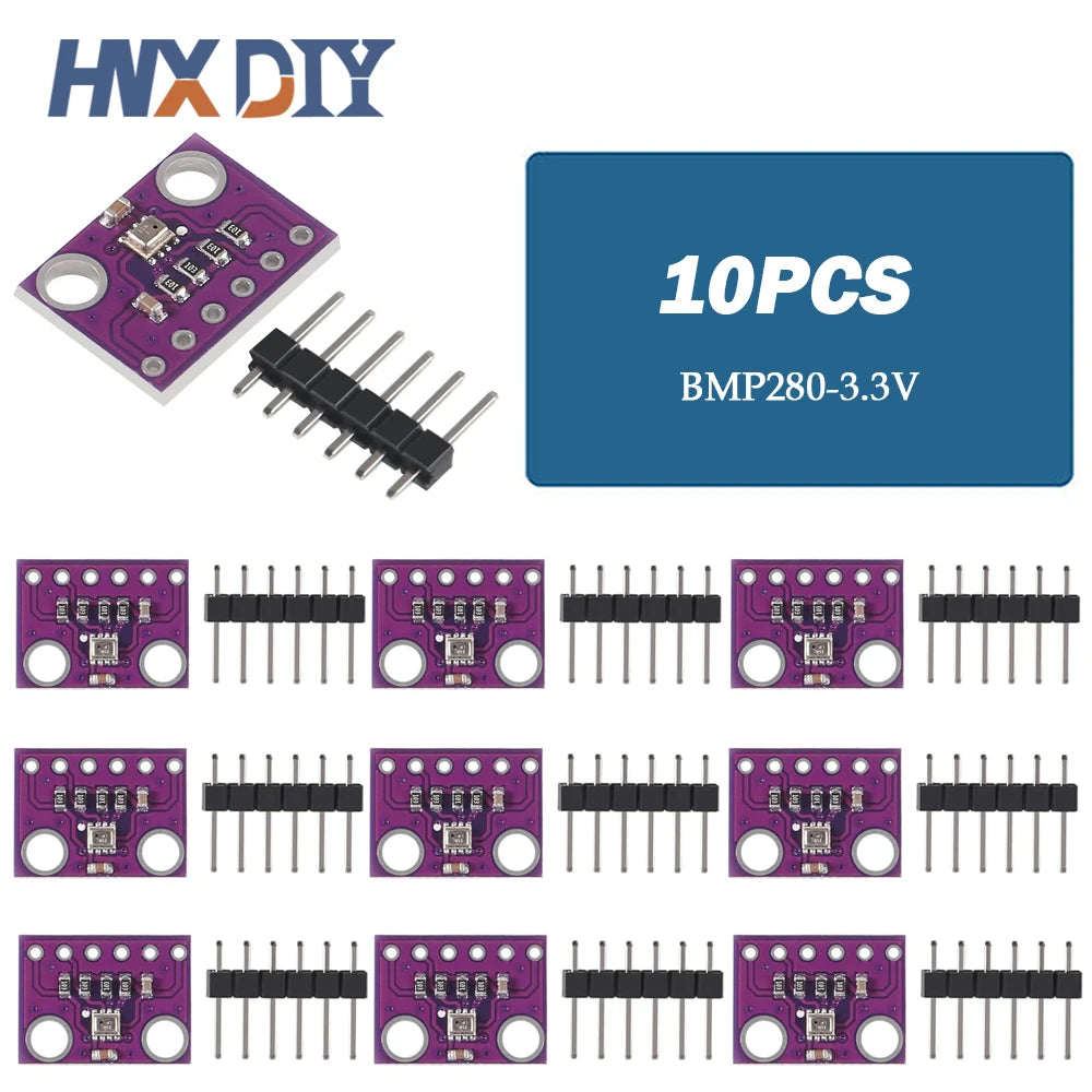 1-10Pcs BME280 BMP280 5V 3.3V Digital Sensor Temperature Humidity Barometric Pressure Module I2C SPI for Arduino