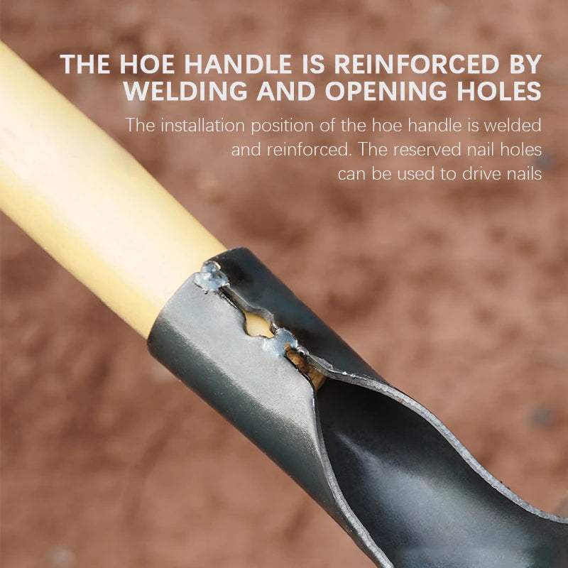 Professional Farm Hoe, Weeding Tool, Ergonomic Handle Digging Tool Farm Work Gardening Tools /21Cm/23.5Cm/25.5Cm/28.5Cm/31.5Cm