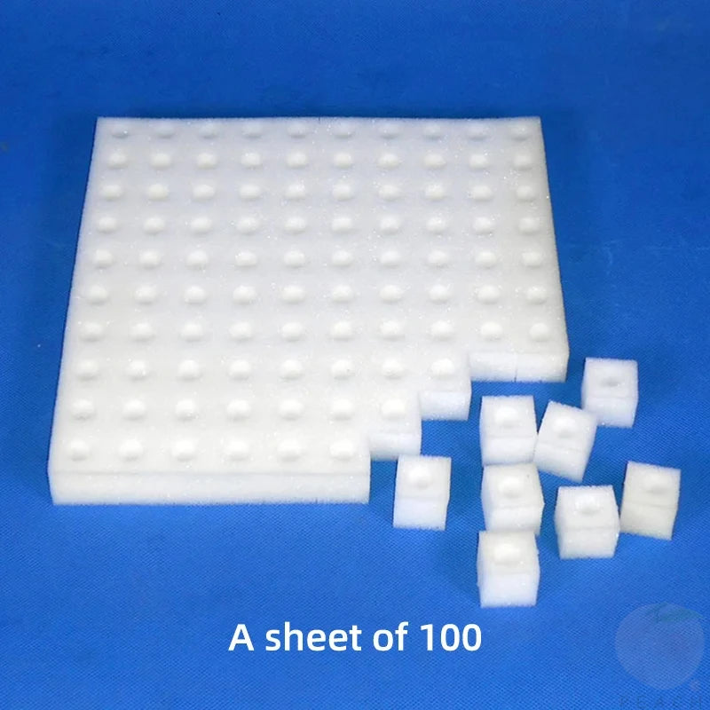 300Pcnew Seedling Sponge Soilless Hydroponic Cloning Garden Seedlings Plant Square Growth Hydroponics Cube Foam Sponge Potstrays