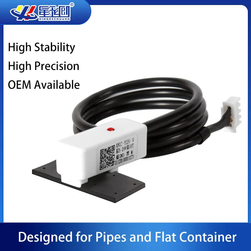 XKC-Y26 Arduino Compatible Sensor,Non-Contact Liquid Water Level Switch for Flat Tanks and Pipes(Od 12Mm+)