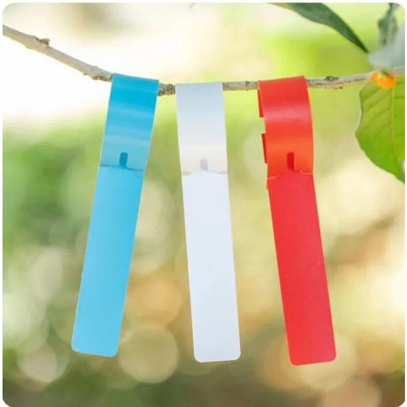 Waterproof Plant Tag Plastic Plant Hanging Tag Gardening Plant Tag Tool Plant Labels Garden Sign Planters for Outdoor Plants