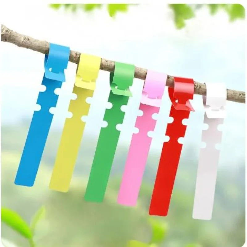 Waterproof Plant Tag Plastic Plant Hanging Tag Gardening Plant Tag Tool Plant Labels Garden Sign Planters for Outdoor Plants