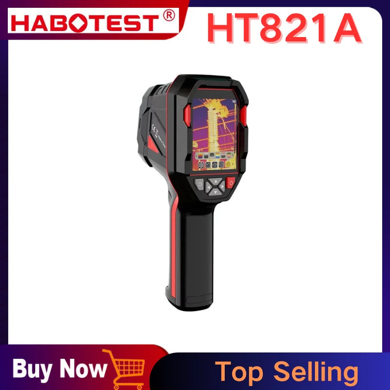 HT821A Rechargeable Thermal Imaging Camera -20 ℃~550 ℃ Waterproof, Dustproof, and anti Drop Handheld Thermal Imaging