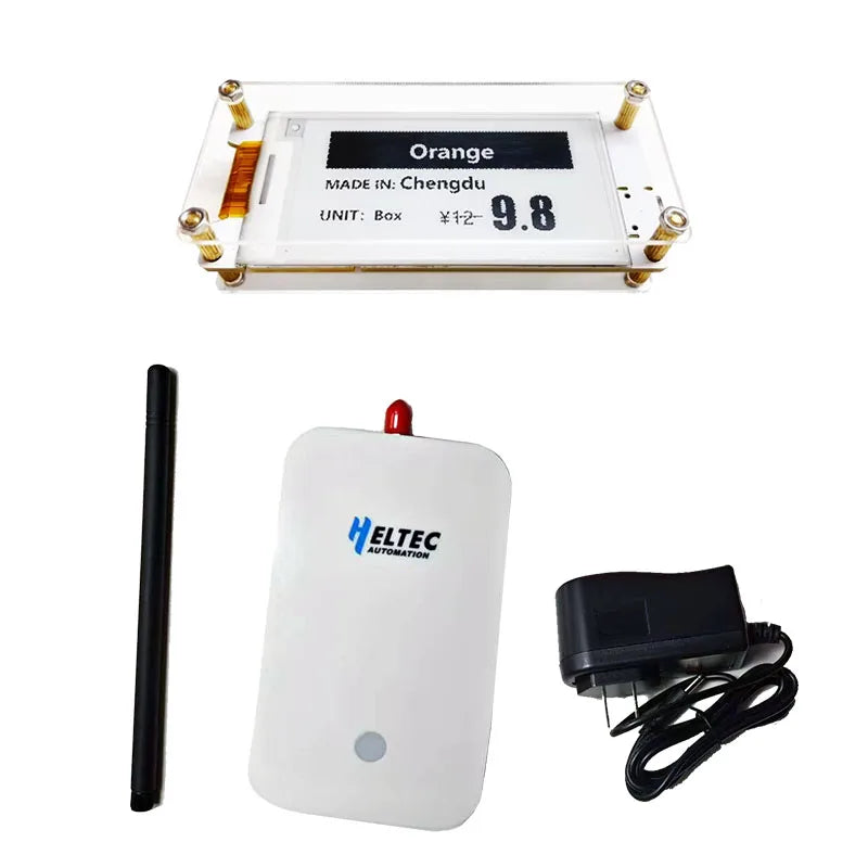 Heltec HT-M7603 Gateway Lora Router Hotspot Lorawan E-Paper Tag E-Link Display ESP32 BLE IOT Ethernet Wifi Cloud Platform