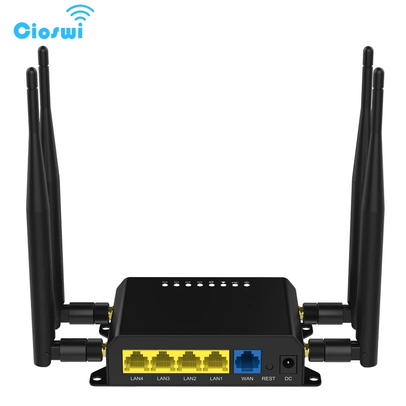 WE826 300Mbps 3G 4G Router Wifi 4G Cat6 NL678-E Modem Sim Card Slot OS 4*LAN Roteador Access Point for Russia EU