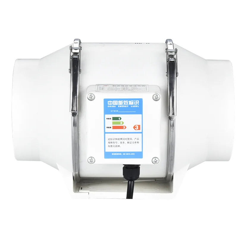 4Inch 220V Exhaust Fans Home Silent Inline Pipe Duct Fan Bathroom Extractor Ventilation Kitchen Toilet Wall Air Clean Ventilator