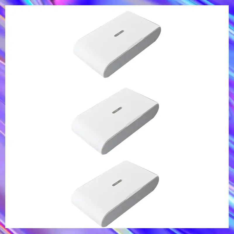 3Pcs 433Mhz Wireless Vibration Glass Break Detector Adjustable Sensitivity Compatible Withalarm Systems B