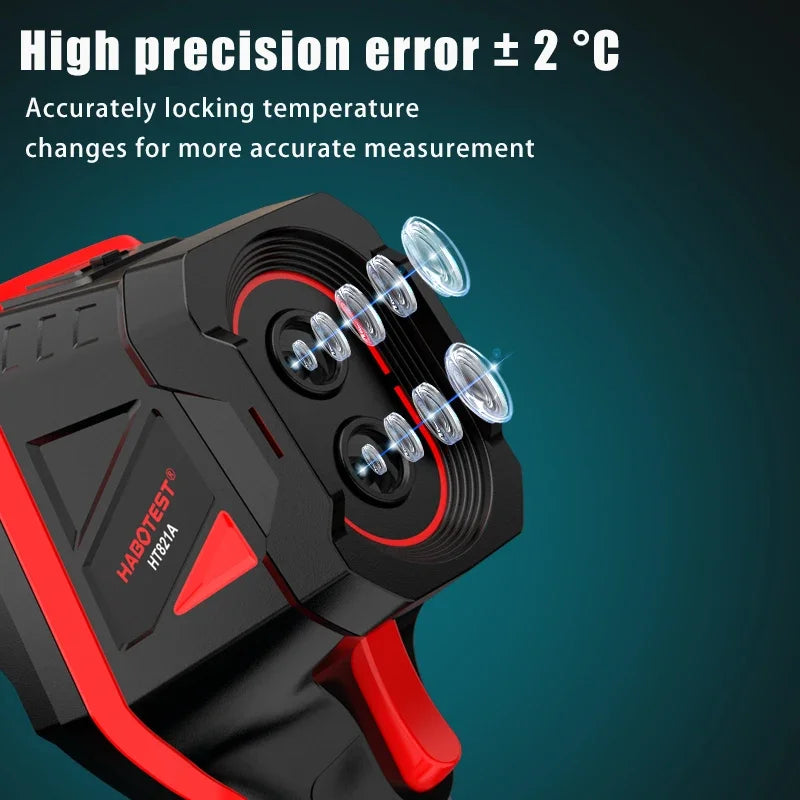 HT821A Rechargeable Thermal Imaging Camera -20 ℃~550 ℃ Waterproof, Dustproof, and anti Drop Handheld Thermal Imaging