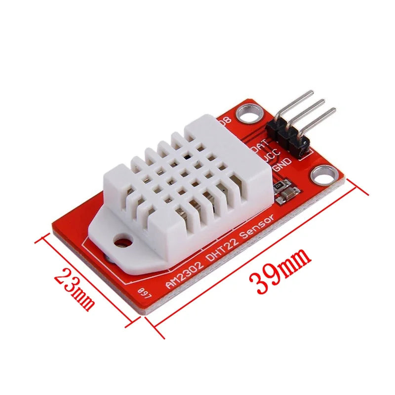 DHT22 AM2302 DHT11/DHT12 AM2320 Digital Temperature Humidity Sensor Module Board for Arduino Ultra-Low Power High Precision 4Pin