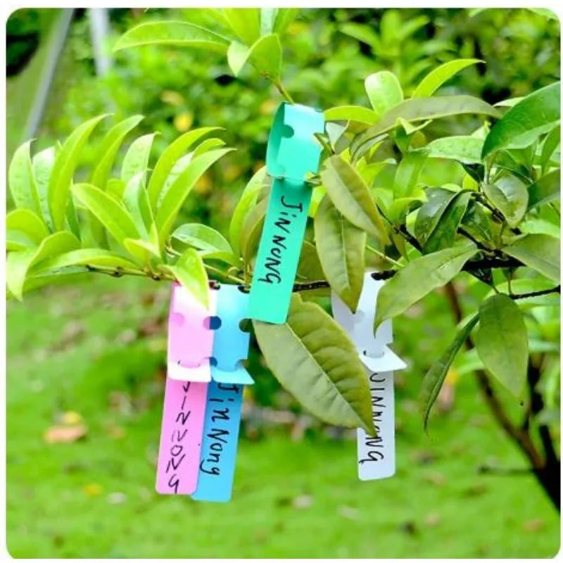 Waterproof Plant Tag Plastic Plant Hanging Tag Gardening Plant Tag Tool Plant Labels Garden Sign Planters for Outdoor Plants