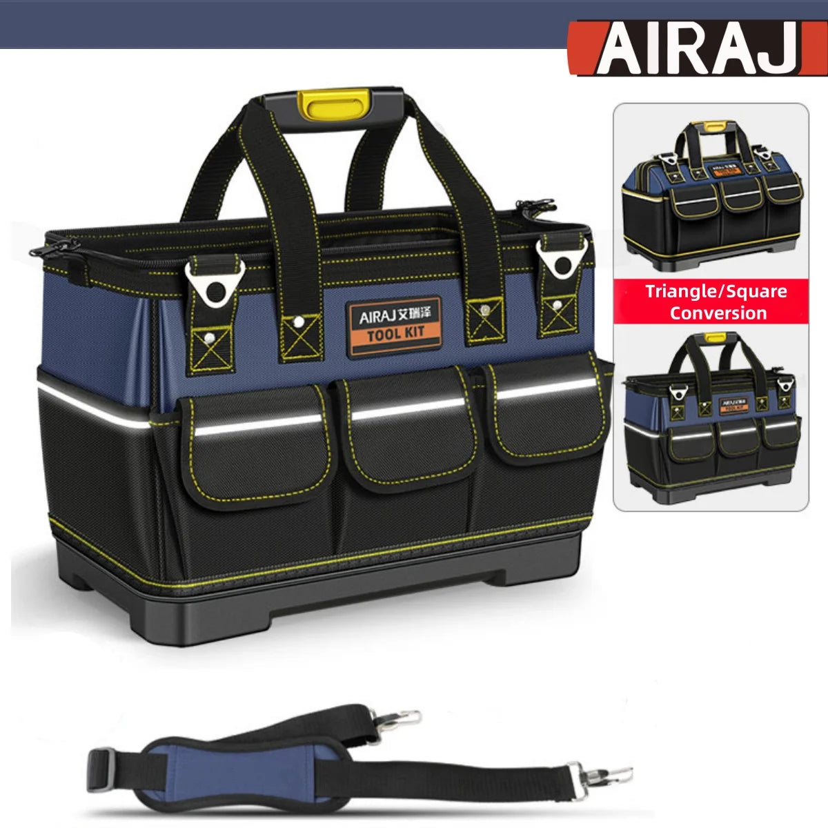 Tool Bag Electrician Instrumentation Work Bag Organizer Wrench Set Storage Tool Bags Professional Heavy Duty Tool Bag Belt