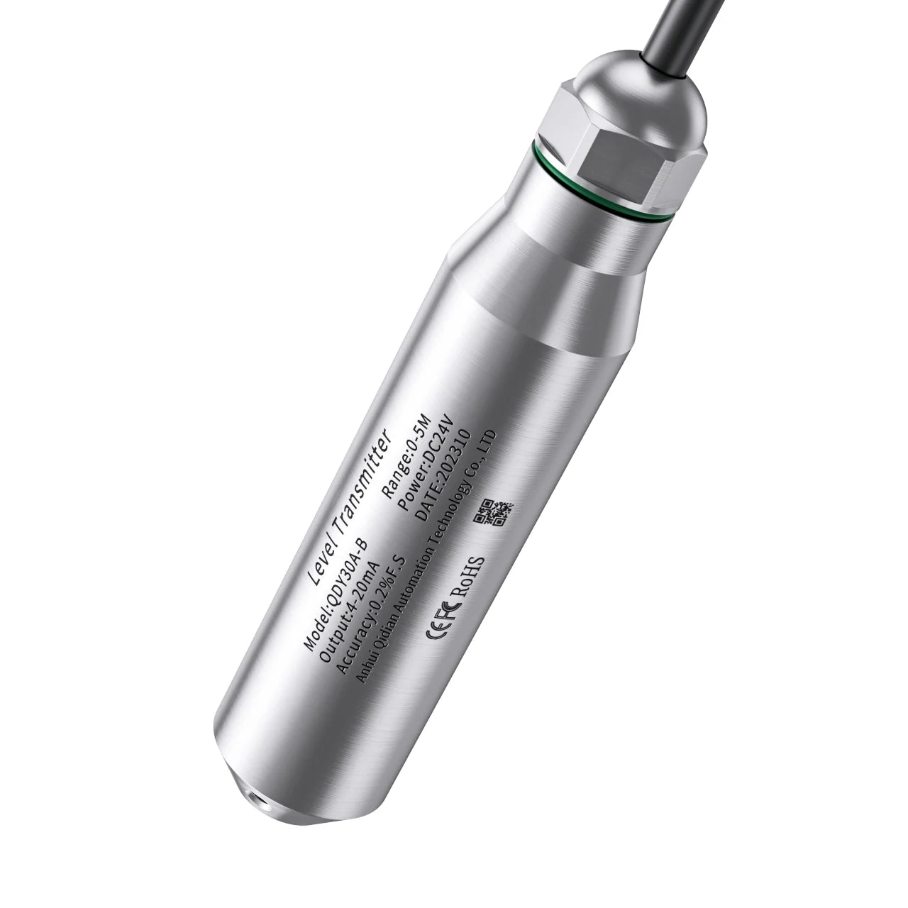 1M 2M 3M 5M 10M 15M Liquid Level Sensor Transmitter 4-20Ma 0-10V 0-5V Probe Hydrostatic Level Transmitter for Water Tank