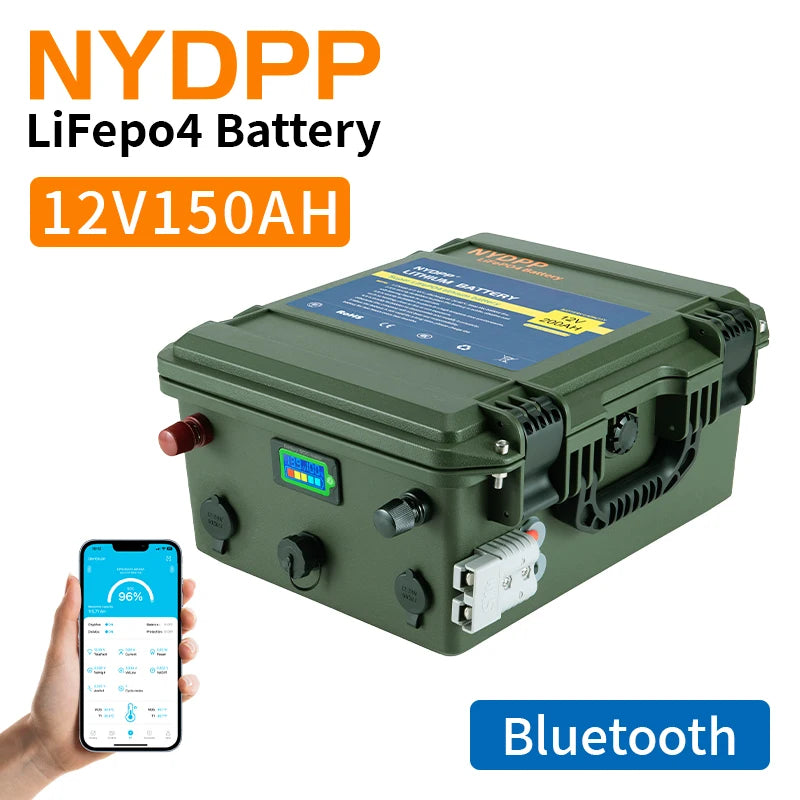 12V 150AH 200AH 300AH Lifepo4 Battery 12V Lifepo4 Battery 150Ah 200Ah 300Ah 12V Lithium Iron Phosphate Battery for Motor