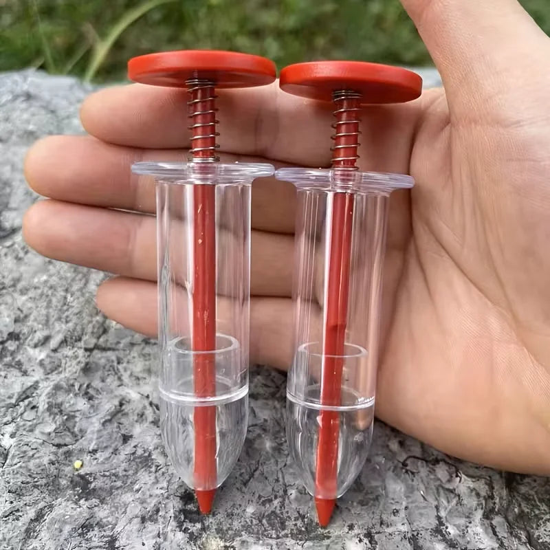 Portable Seed Dispenser-Easy-To-Use Manual Seeder for All Seeds, Ideal Garden and Lawn Care Tools, Seed on Demand Disperser