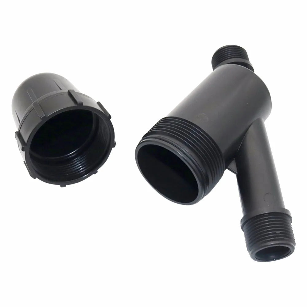 3/4" 1" Garden Hose Filter Sprayer Filter Tube Connector 100-120 Mesh Screen Garden Agriculture Watering Filter Attachment