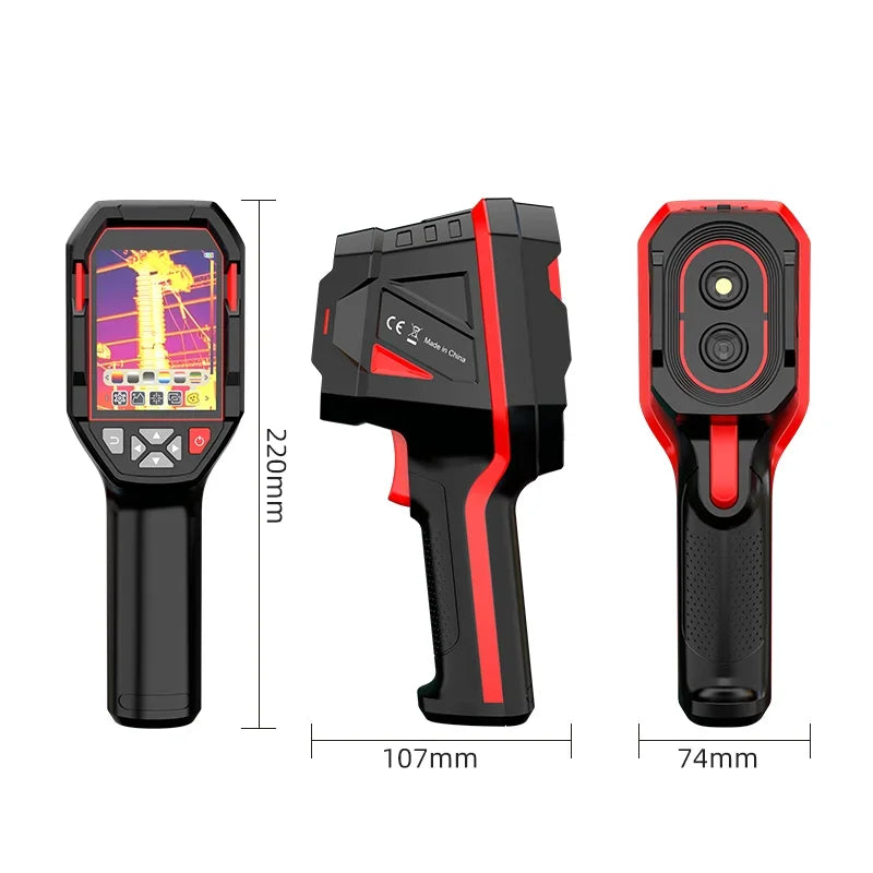 HT821A Rechargeable Thermal Imaging Camera -20 ℃~550 ℃ Waterproof, Dustproof, and anti Drop Handheld Thermal Imaging