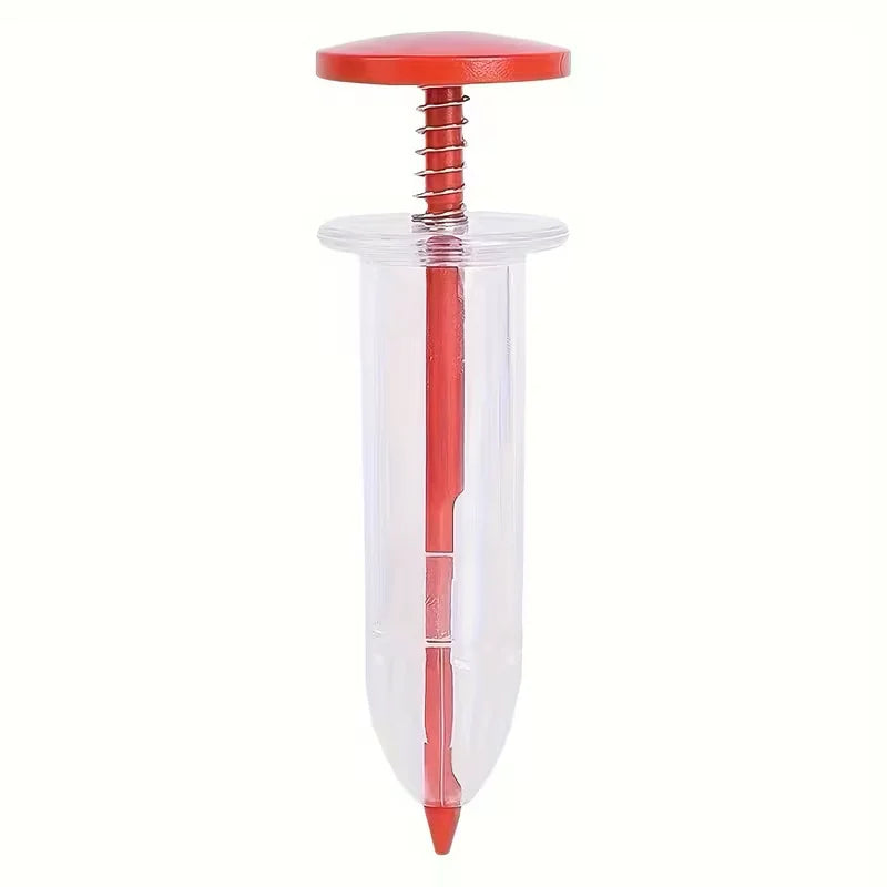 Portable Seed Dispenser-Easy-To-Use Manual Seeder for All Seeds, Ideal Garden and Lawn Care Tools, Seed on Demand Disperser