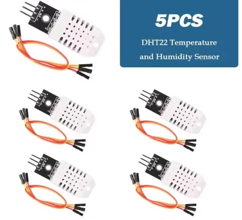 DHT22 AM2302 DHT11/DHT12 AM2320 Digital Temperature Humidity Sensor Module Board for Arduino Ultra-Low Power High Precision 4Pin