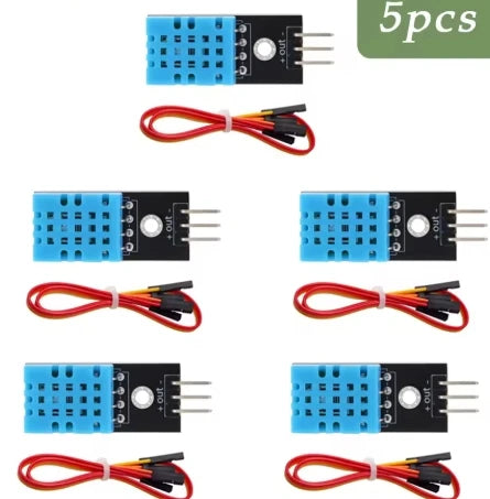 DHT22 AM2302 DHT11/DHT12 AM2320 Digital Temperature Humidity Sensor Module Board for Arduino Ultra-Low Power High Precision 4Pin
