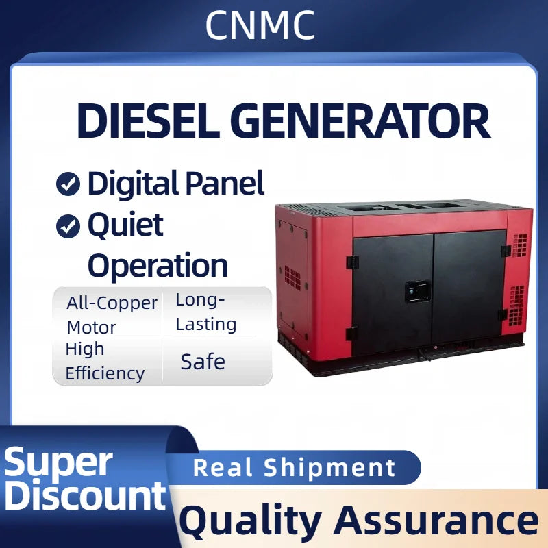 Commercial Industrial Power Diesel Generator Set Factory Direct Sales Diesel Generators Electric Generator Quiet