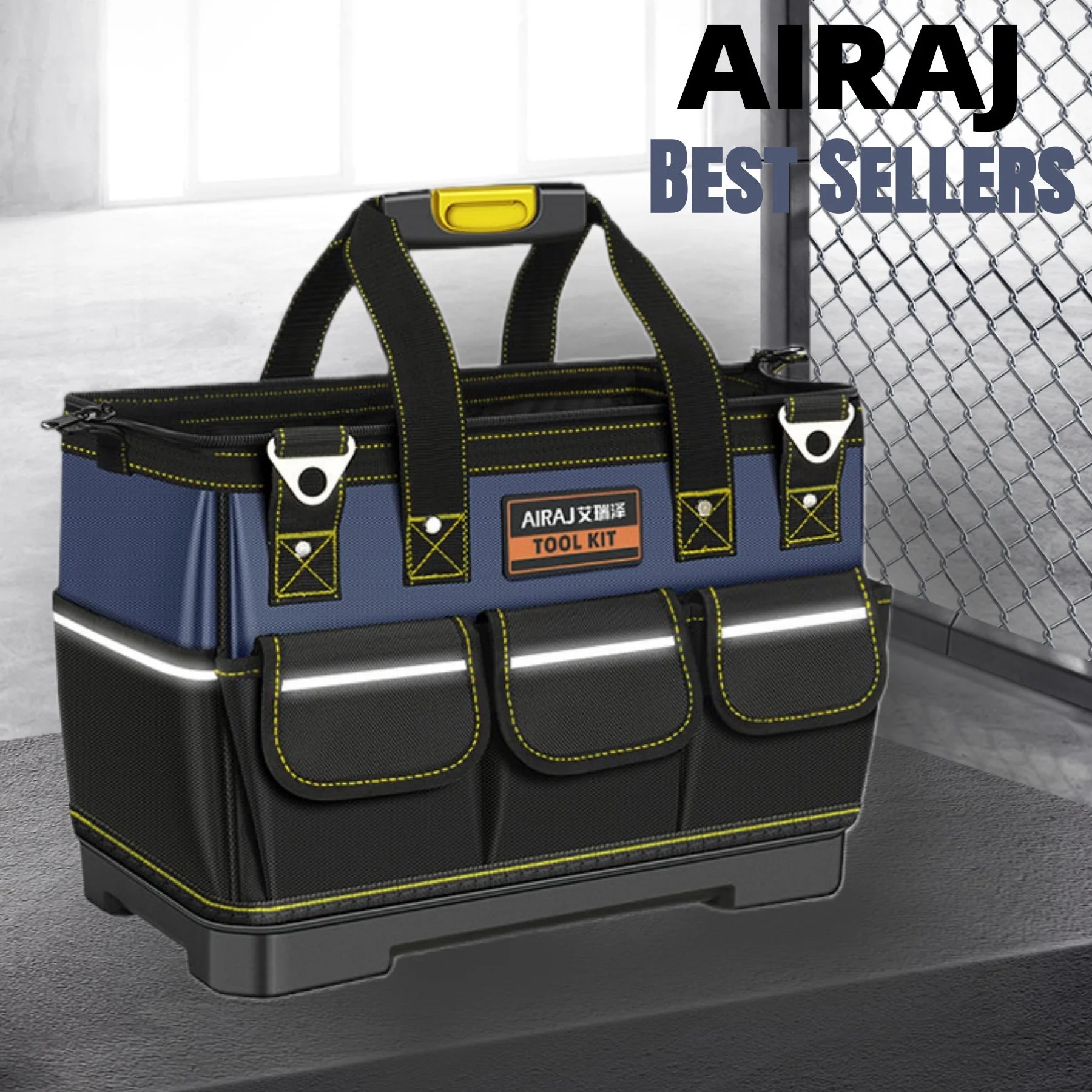 Tool Bag Electrician Instrumentation Work Bag Organizer Wrench Set Storage Tool Bags Professional Heavy Duty Tool Bag Belt