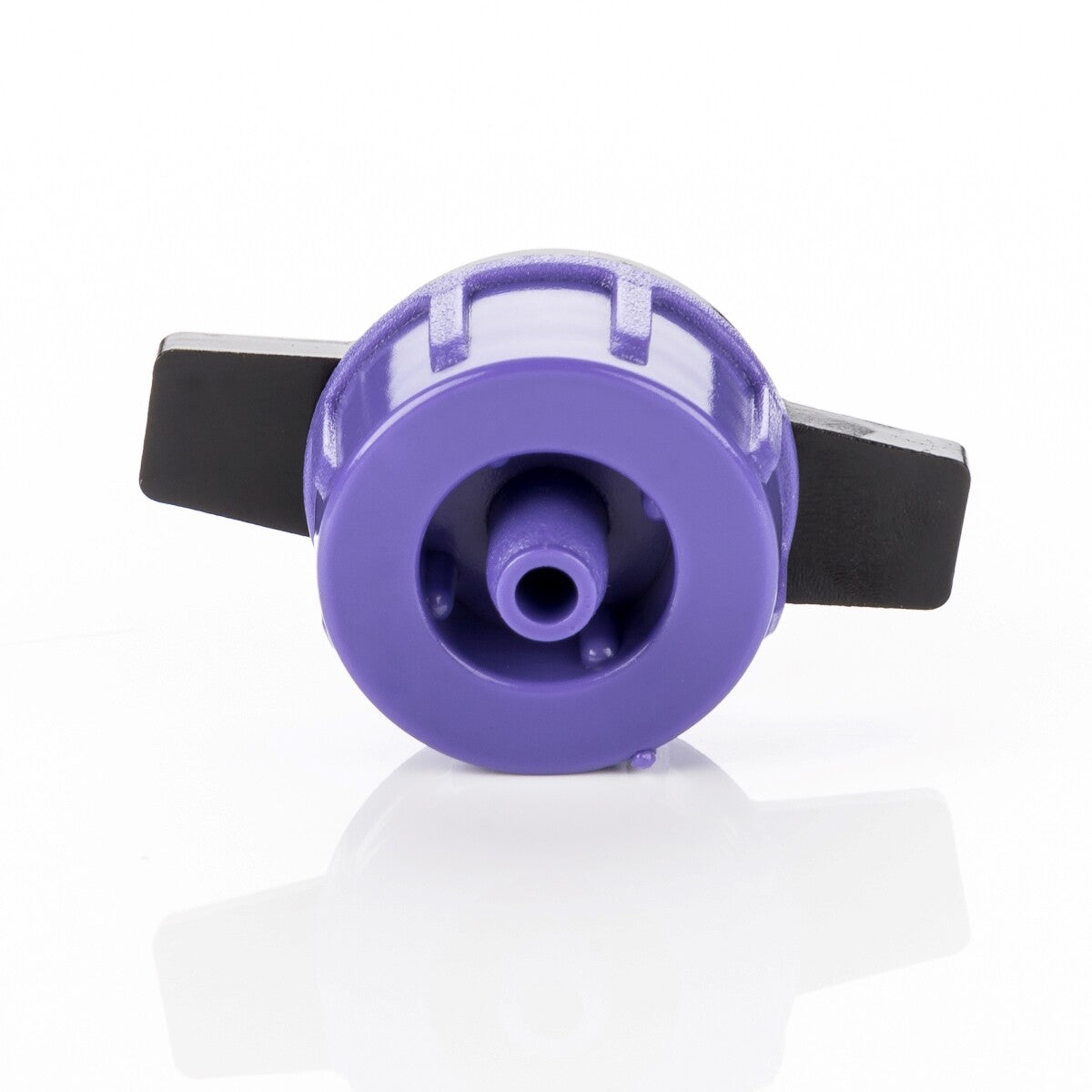 25X Micro Dripper Mini Goteador Jardín Riego Regulado De Presión Lila 12L/H