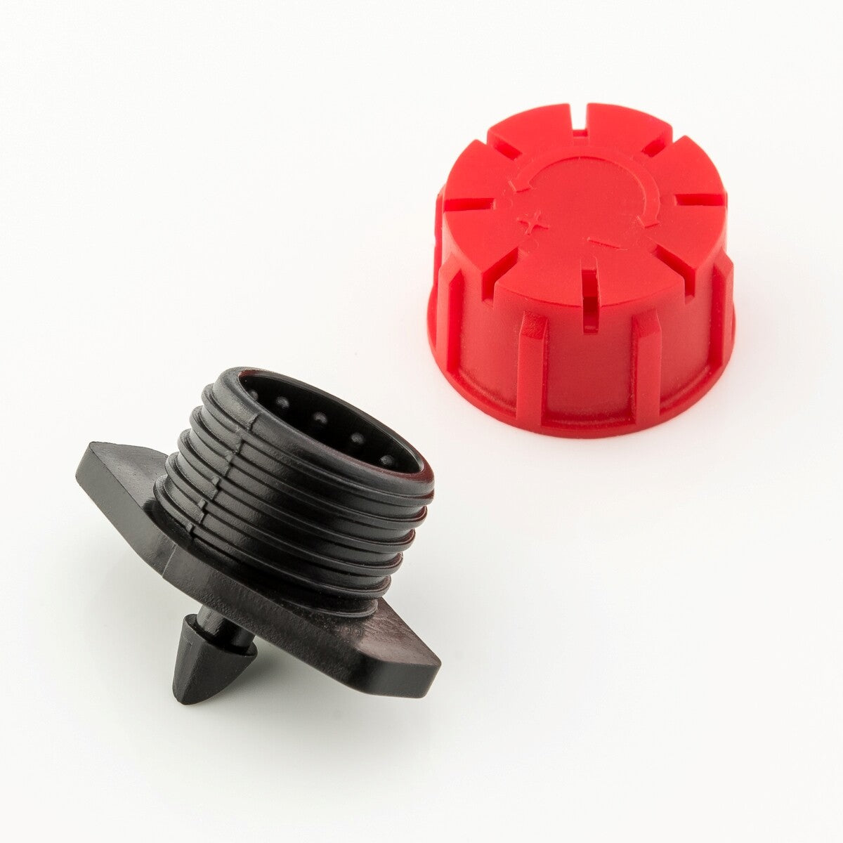 100X Mini Gotero Riego Por Goteo Jardín Micro Riego Goteo Boquilla 100L/H