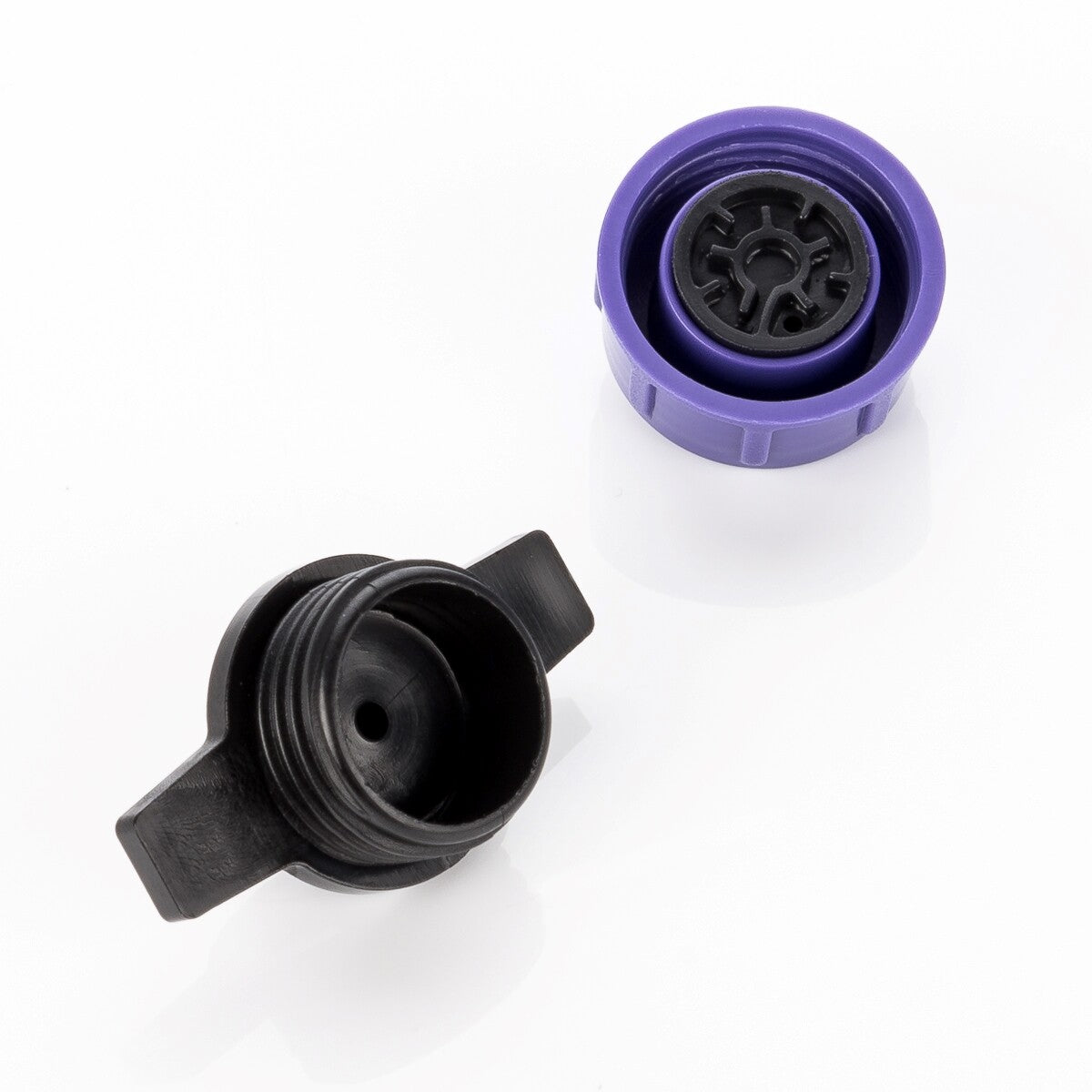 25X Micro Dripper Mini Goteador Jardín Riego Regulado De Presión Lila 12L/H