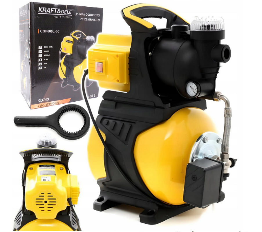 Bomba De Agua Para Jardín 1300W KD743 Bomba De Riego