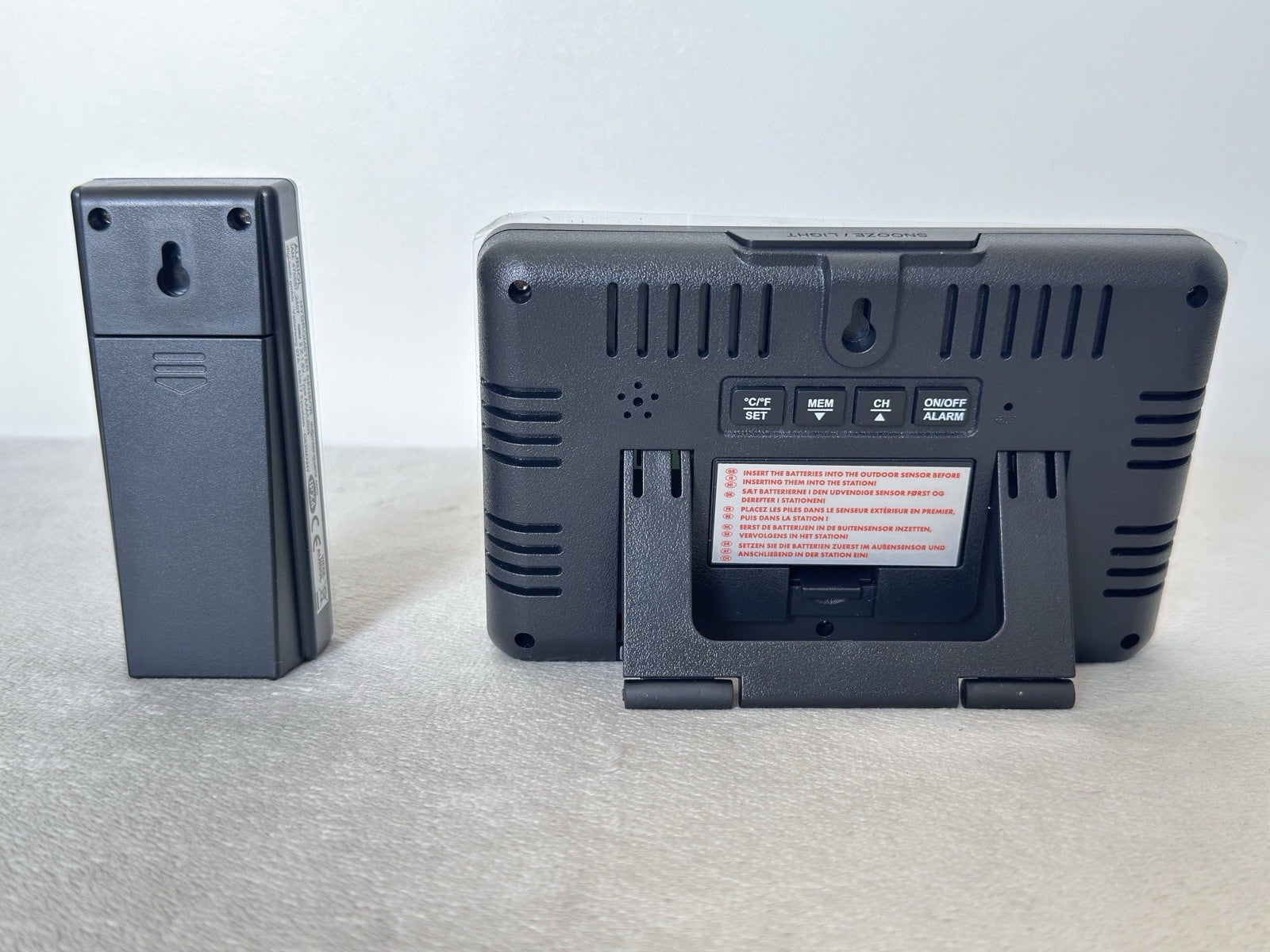 Estación Meteorológica Y Monitor De Ventilación Radiocontrolados Auriol