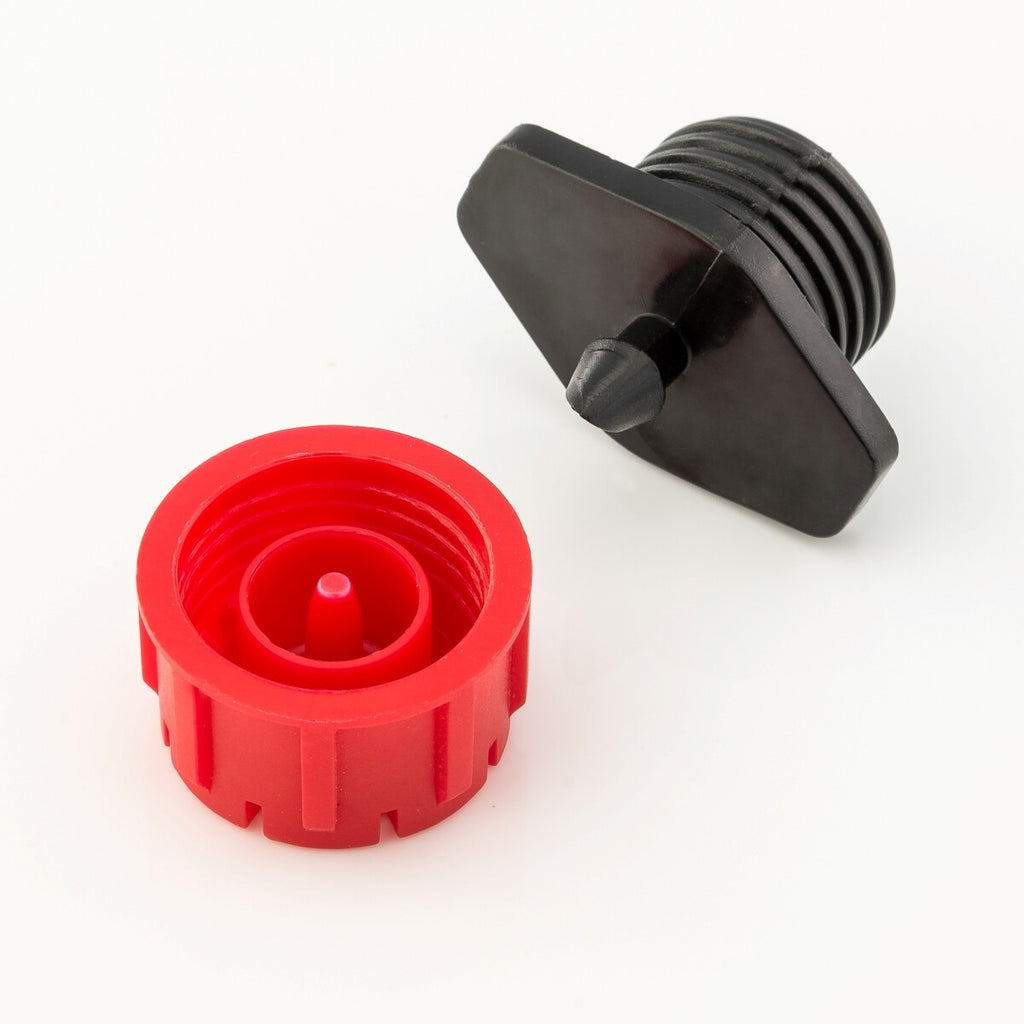 100X Mini Gotero Riego Por Goteo Jardín Micro Riego Goteo Boquilla 100L/H